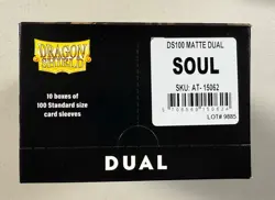 Dragon Shield Matte Dual Soul 10 PACK DISPLAY BOX Standard Size Sleeves 100ct - Image 1