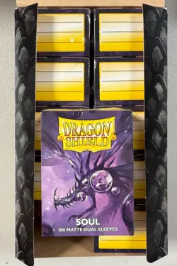 Dragon Shield Matte Dual Soul 10 PACK DISPLAY BOX Standard Size Sleeves 100ct - Image 3