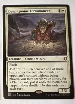 Deep Gnome Terramancer Commander Legends: Battle for Baldur's Gate Regular - Image 1