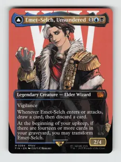 Emet-Selch, Unsundered (Borderless)*Non-Foil* FINAL FANTASY 394 NM - Image 1