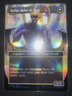 Kefka, Court Mage (Borderless) (0398) | Final Fantasy | MTG | Foil - Image 2