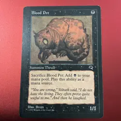 MTG Magic the Gathering Blood Pet (596/1495) The List - Image 1