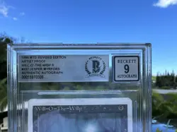 WILL-O'-THE-WISP, ARTIST PROOF, REVISED, 1994 MTG, JESPER MYRFORS, BAS 9 - Image 3