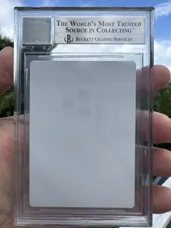 LORD OF ATLANTIS, ARTIST PROOF, REVISED, 1994 MTG, MELISSA BENSON, BAS 10! - Image 2