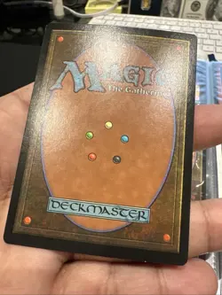 Lightning Dragon Urza’s Saga FOIL Pre-Release Promo Magic MTG NEAR MINT / NM - Image 3