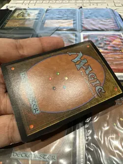 Lightning Dragon Urza’s Saga FOIL Pre-Release Promo Magic MTG NEAR MINT / NM - Image 4