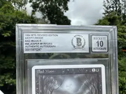 BAD MOON, ARTIST PROOF, REVISED, 1994 MTG, JESPER MYRFORS, BAS 10! - Image 3
