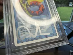 LORD OF ATLANTIS, ARTIST PROOF, REVISED, 1994 MTG, MELISSA BENSON, BAS 10! - Image 5