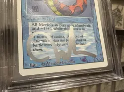 LORD OF ATLANTIS, ARTIST PROOF, REVISED, 1994 MTG, MELISSA BENSON, BAS 10! - Image 5