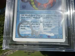 LORD OF ATLANTIS, ARTIST PROOF, REVISED, 1994 MTG, MELISSA BENSON, BAS 10, XMAS! - Image 4