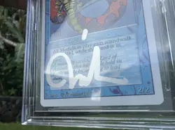 LORD OF ATLANTIS, ARTIST PROOF, REVISED, 1994 MTG, MELISSA BENSON, BAS 10!! - Image 4