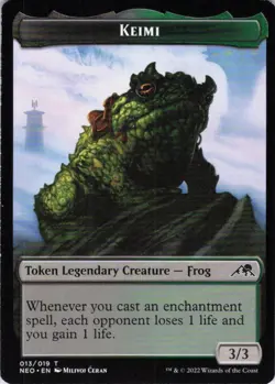 MTG Keimi Token (13) | NM | Kamigawa: Neon Dynasty {NEO} - Image 1