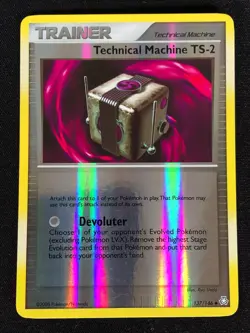 Pokemon Technical Machine TS-2 137/146 Reverse Holo (LP) - Image 1