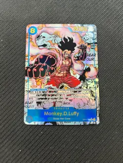 Monkey D. Luffy Manga Rare OP11-118 | Gear 4 | One Piece Card Game - Image 1