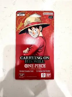 🔥 One Piece OP-13 CARRYING ON HIS WILL Sleeved Booster Pack Heavy 37.63G 🔥 - Image 4