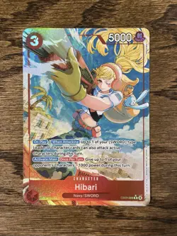 One Piece Heroine’s Edition Extra Booster Hibari EB03-008 Alt Art English - Image 1