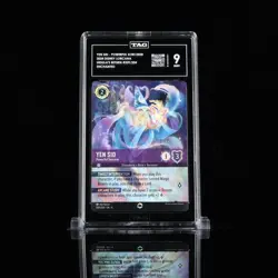 Disney Lorcana Yen Sid - Powerful Sorcerer Enchanted Graded TAG 9 209/204 Mint - Image 1