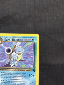 Pokemon Cards: Team Rocket 1st Edition Rare: Dark Blastoise 20/82 - Image 3