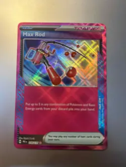 Pokemon - Max Rod - 116/131 - SV Prismatic Evolutions - ACE Spec Card - Image 1