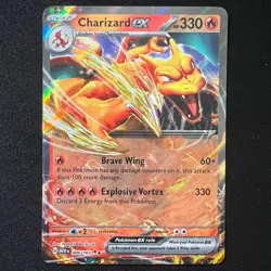 Charizard ex 6/165 – Scarlet & Violet 151 Ultra Rare Holo Pokemon Cards TCG NM - Image 1