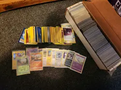1000 + Lot of Mixed Pokemon Cards! Over 4.5 Pounds! - Image 1