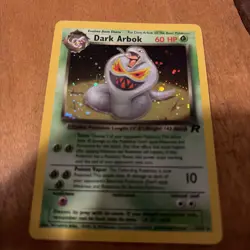 Pokemon Dark Arbok Holo Rare TCG Card 2/82 NM- - Image 1