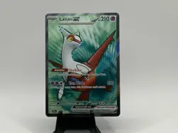 Pokemon Latias EX Surging Sparks Holo Trading Card 220/191 Ultra Rare - Image 1