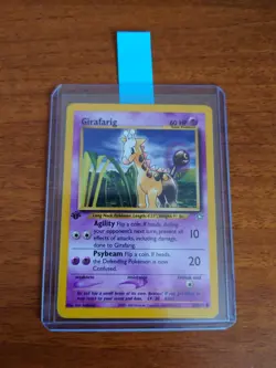 Girafarig 58/111 1st edition - Neo Genesis Pokemon Card - Image 3