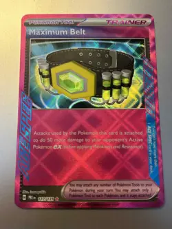 Pokemon - Maximum Belt - 117/131 - SV Prismatic Evolutions - ACE Spec Card - Image 1