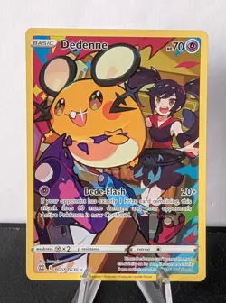 Dedenne SWSH09: Brilliant Stars Trainer Gallery #TG07/TG30 Pokemon Card TCG - Image 1