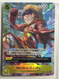 Monkey.D.Luffy (Illustration Box Vol.3) SR One Piece Cards OP07-109 Sealed - Image 1