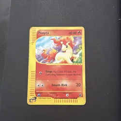 Ponyta 126/165 Reverse Holo Expedition Pokemon Card WoTC HP/DMG - Image 1