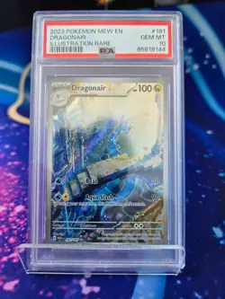 PSA 10 Dragonair #181 Illustration Rare Pokemon Card Gem Mint - Image 1
