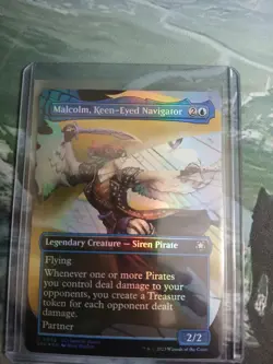 Malcolm, Keen-Eyed Navigator (Borderless) Special Guests Foil - Image 1