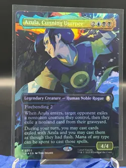 Azula, Cunning Usurper (Borderless) Avatar: The Last Airbender Foil - Image 1