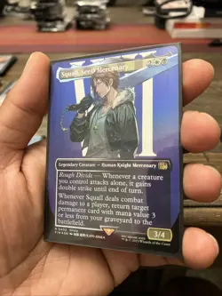 Squall, SeeD Mercenary (Borderless) Final Fantasy Foil - Image 2