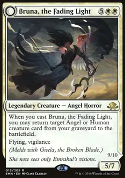 1x Bruna, the Fading Light Eldritch Moon Magic the Gathering MTG NM - Image 1