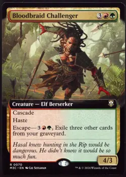 Bloodbraid Challenger - 70 Extended not foil MTG M3C - Image 1