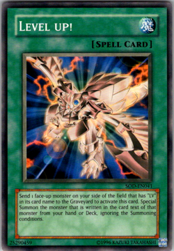 Level Up! - SOD-EN041 - Common - Unlimited Edition LP Yugioh Soul of the Duelist - Image 1