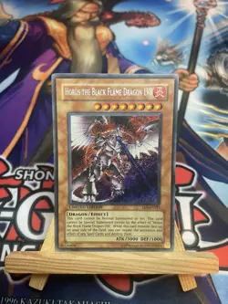 Yu-Gi-Oh! | Horus the Black Flame Dragon LV8 | EEN-ENSE1 | Secret Rare - Image 2