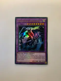 Yugioh Karte: Dunkler Magier der Drachenritter (GFTP2-DE125) Ultra Rare, 1. Auf. - Image 1