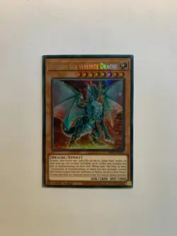 Yugioh Karten: Timeaus der vereinte Drache (MP23-DE003) - Secret Rare, Deutsch - Image 1