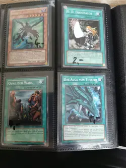 Riesen Old School Yugioh Karten Sammlung mit Ordner, Top Karten - Image 1