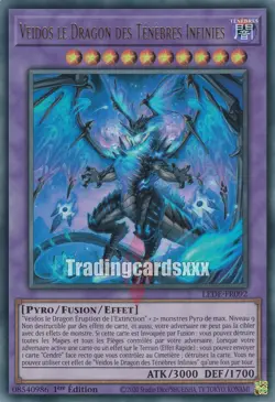 Yu-Gi-Oh! Veidos le Dragon des Tenebres Infinies : UR LEDE-FR092 - Image 1