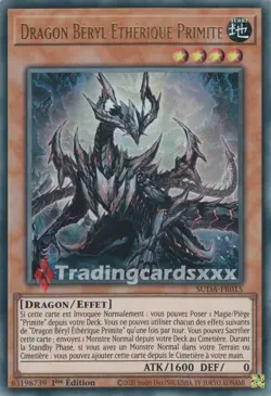 Yu-Gi-Oh! Dragon Beryl Etherique Primite : UR SUDA-FR015 - Image 1