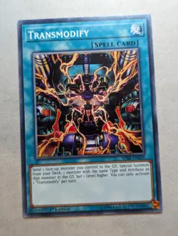 Transmodify - SDSB-EN029 - Common - 1st Edition YuGiOh! - Image 1