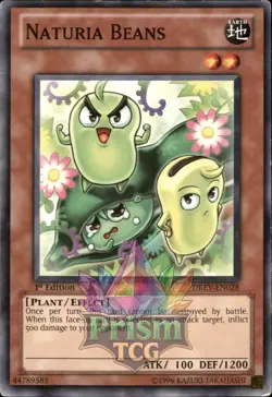 1st Ed Naturia Beans DREV-EN028 Yugioh - Image 1
