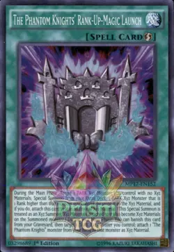 1st ed The Phantom Knights' Rank-Up-Magic Launch super rare MP17-EN152 Yugioh - Image 1