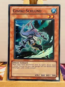 Gishki-Schlund HA05-DE031 Super Rare Deutsch EX YUGIOH - Image 1