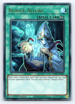 Runick Allure - MP23-EN240 - Ultra Rare - 1st Edition Yugioh - Image 1